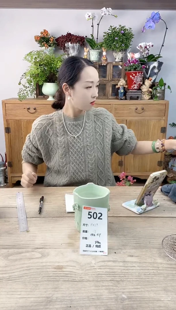 小玩子花盆直播编号502