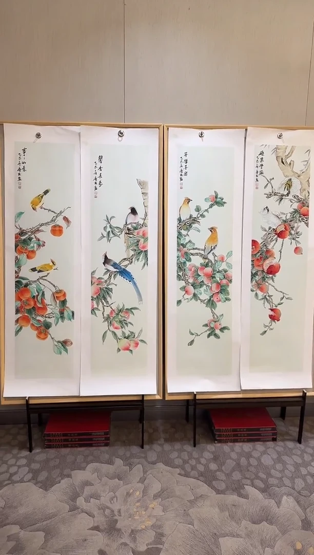 国画国画L 国画李庆友大易美术馆本人作品75