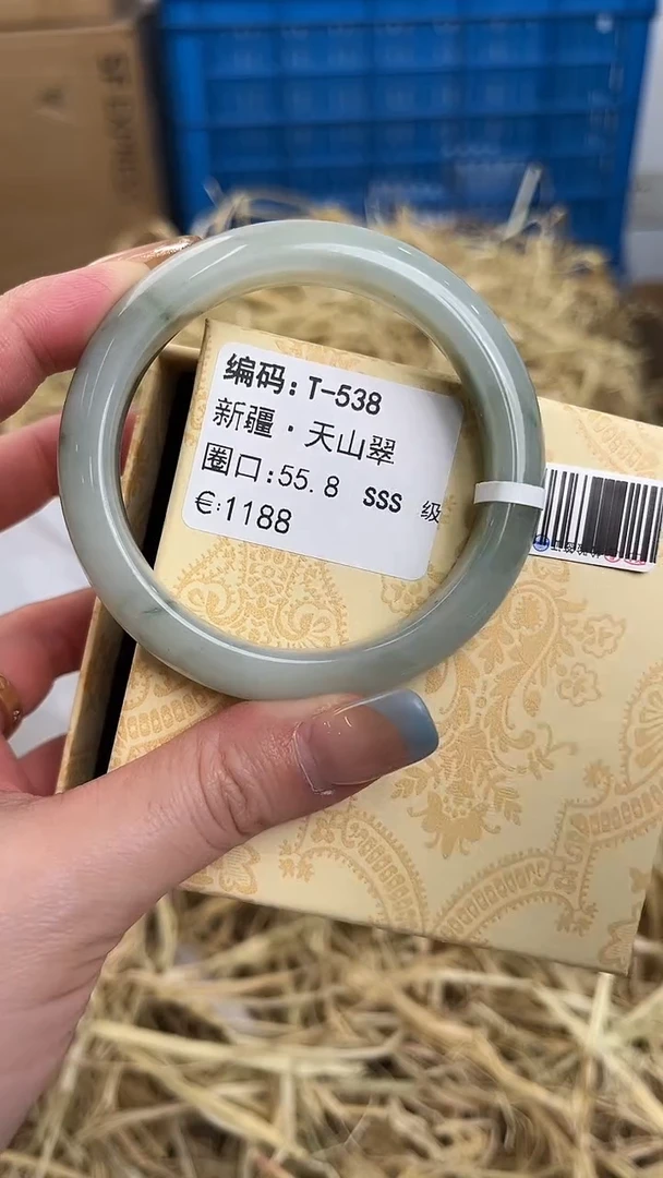 未镶嵌手镯石英质玉T-538