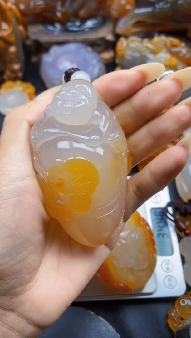 玛瑙/玉髓颈饰未镶嵌ll