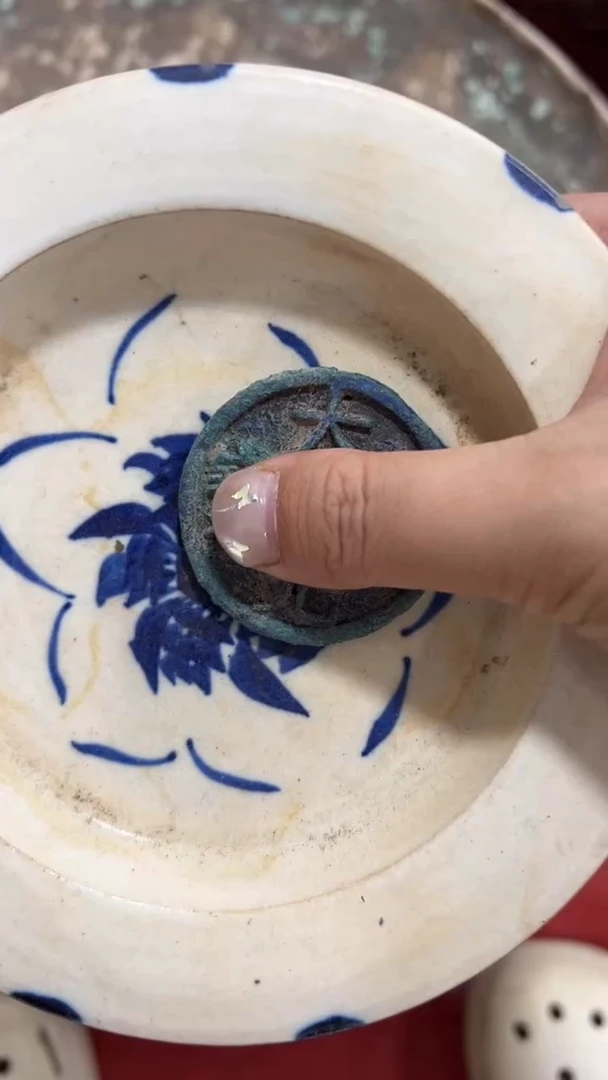 瓷片手工，手绘，陶瓷1