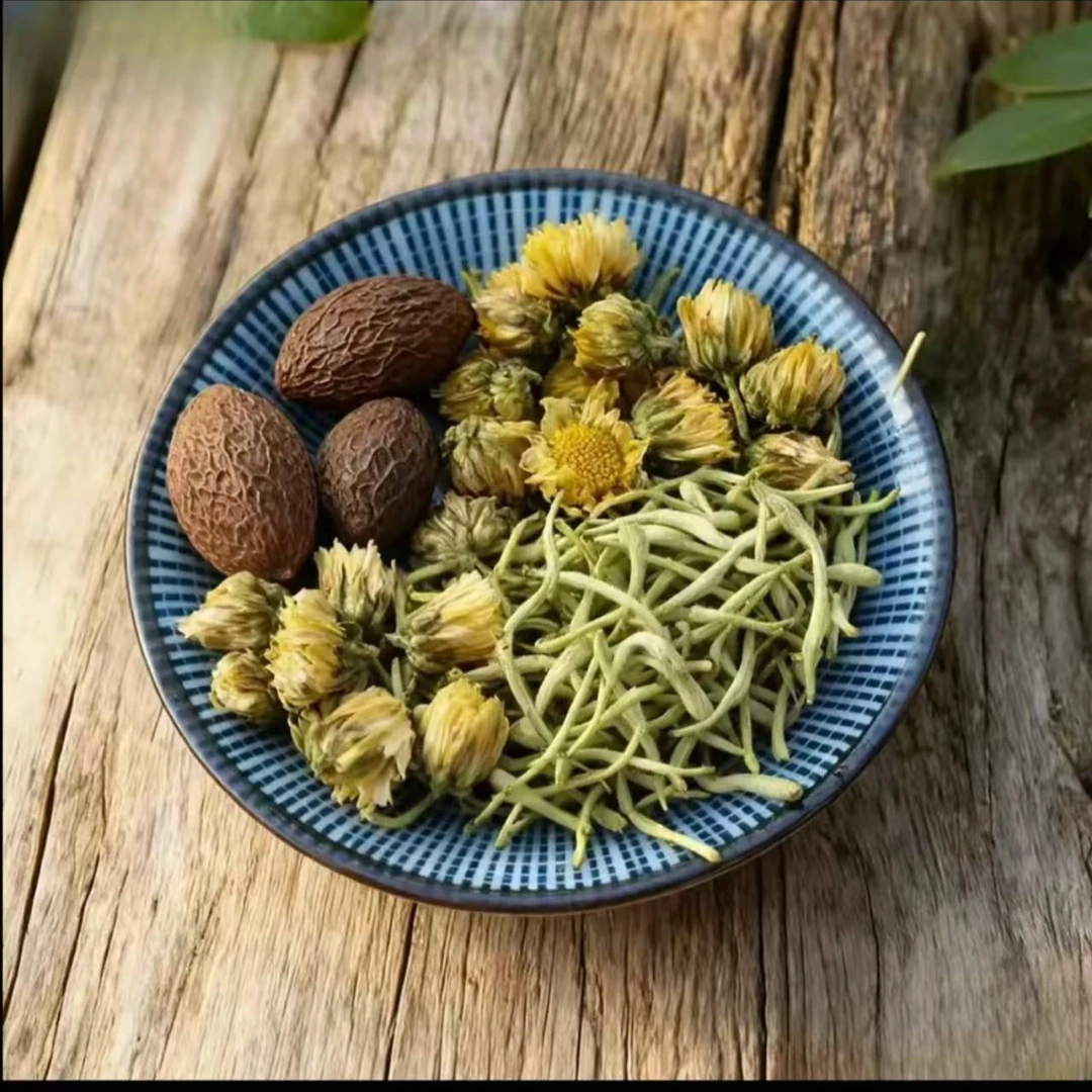 润喉茶胖大海金银花胎菊组合花茶润喉养生茶原材料95克非独立包装