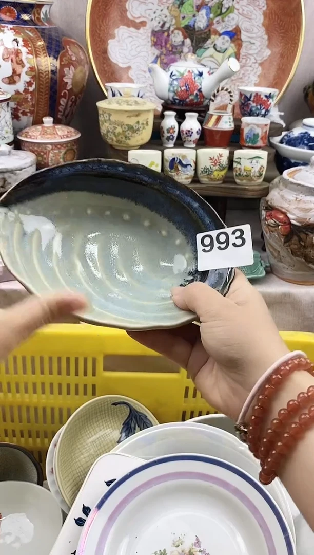 瓷片艺***墩好看的小瓷器，默认微瑕