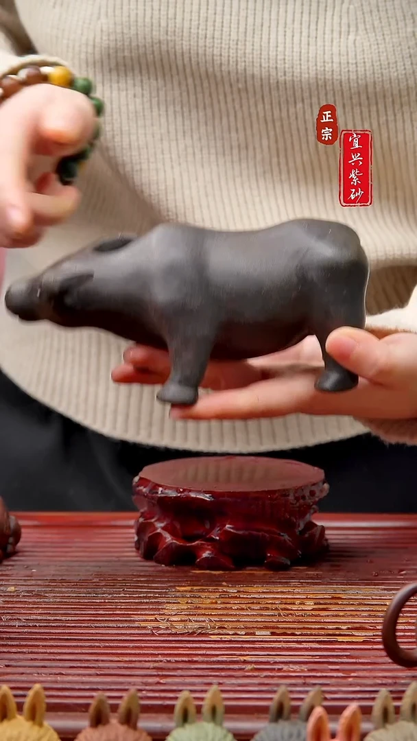 紫砂茶宠宜兴紫砂茶宠摆件