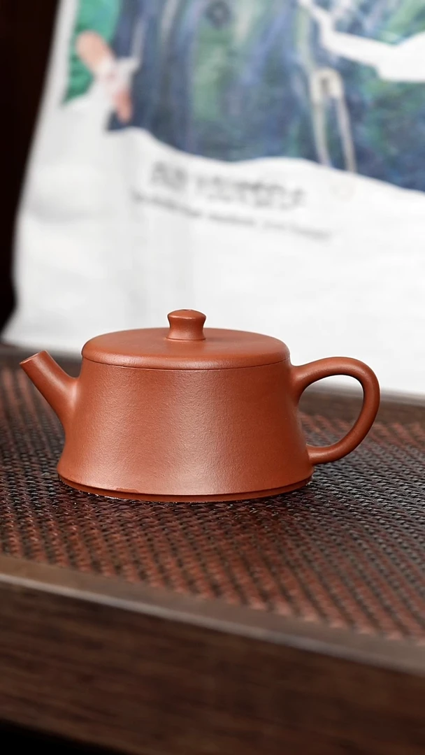 茶壶紫砂朱泥云柱
