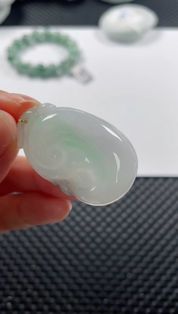 颈饰未镶嵌翡翠基地发货H 5999 如意