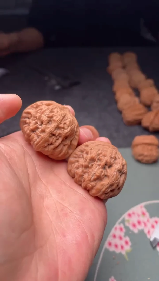 把件文玩核桃a161   凹底   40尺