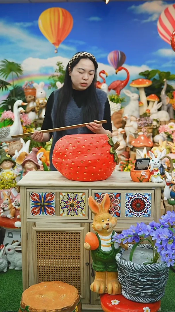 【闪购商品】红陶花园庭院摆件&00&