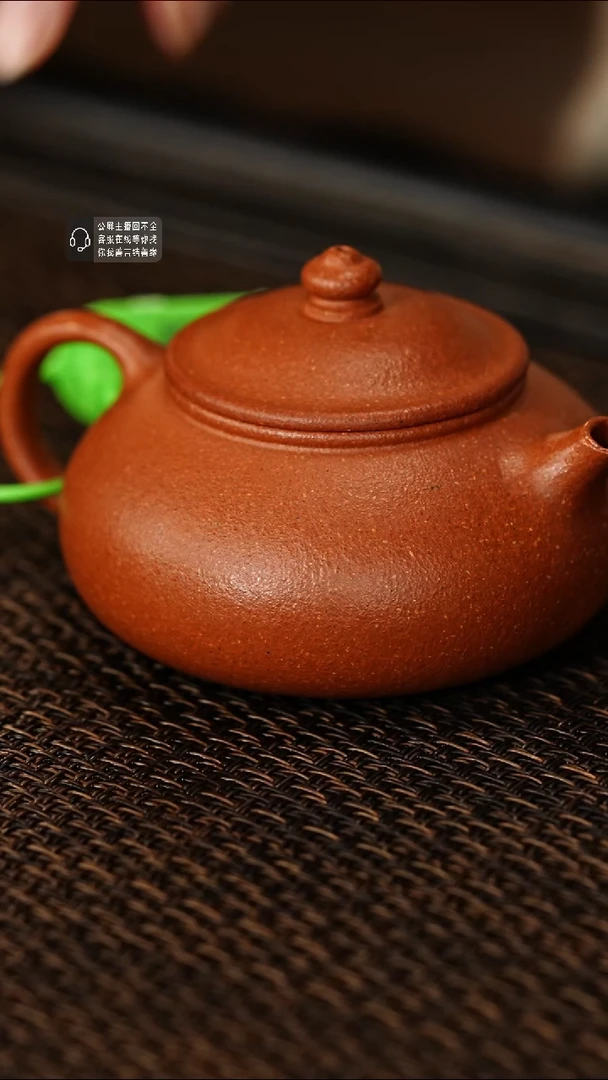 茶壶紫砂紫砂茶壶柿圆