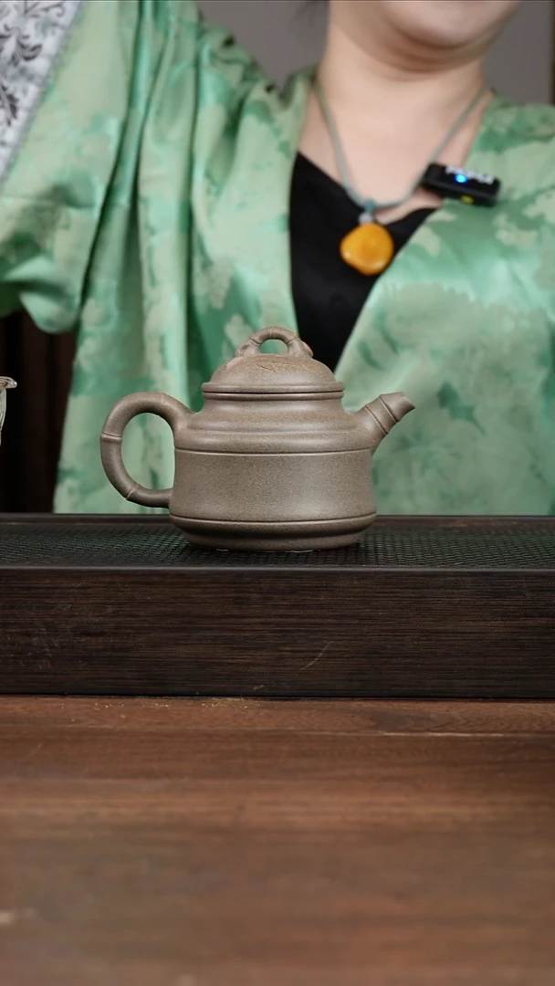 茶壶紫砂还原烧竹鼎       220CC
