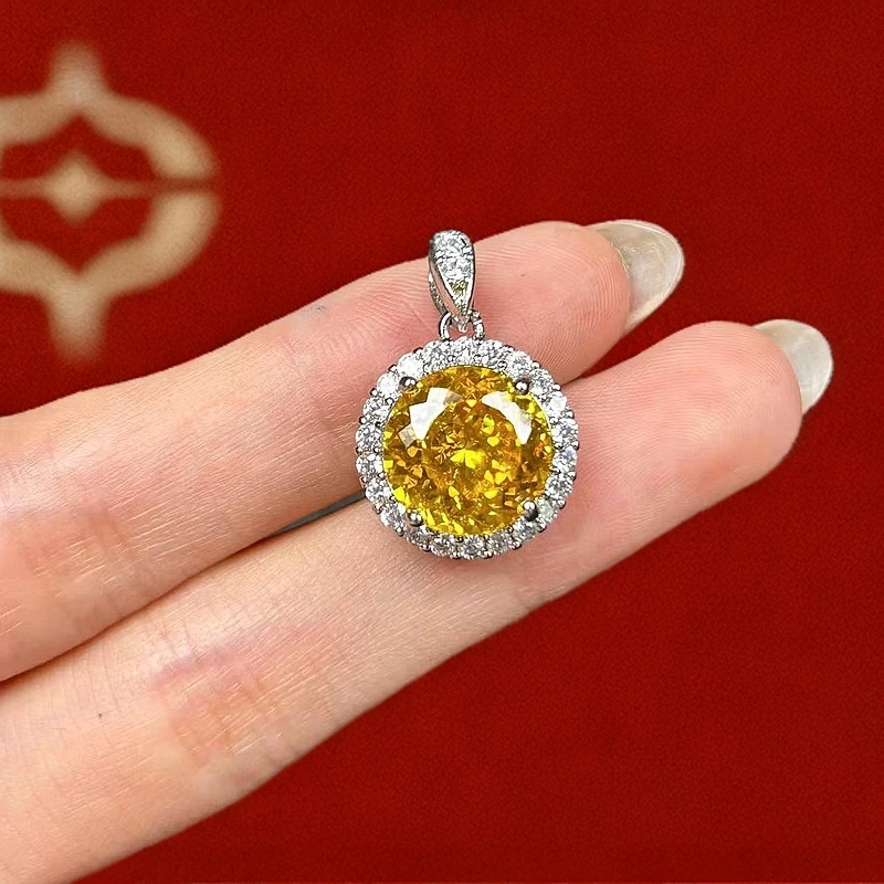 意大利GD-奢华气质轻奢梦幻彩色吊坠617