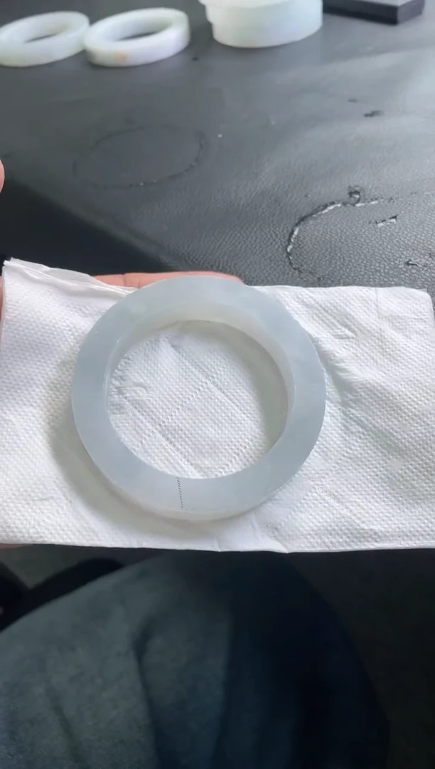 未镶嵌手镯定制翡翠一****挞手镯