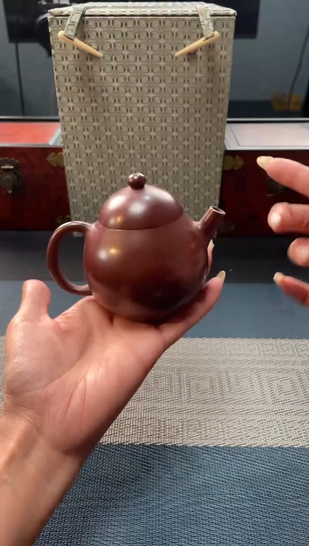 茶壶紫砂215 宜兴原矿紫砂