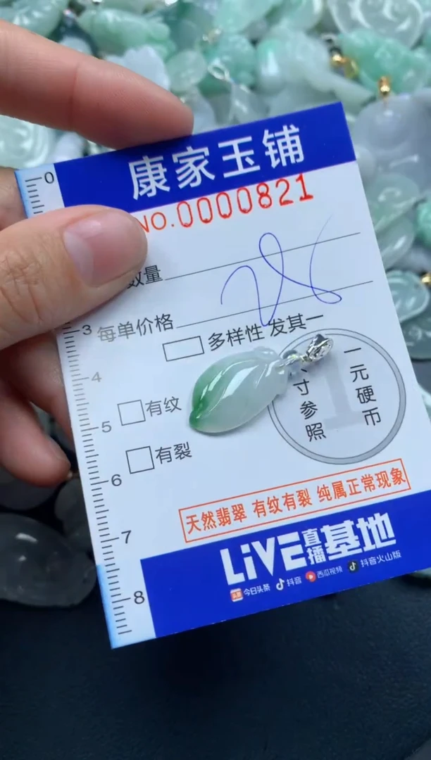 颈饰未镶嵌翡翠821