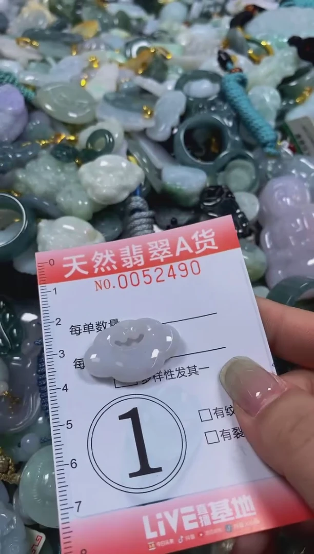 翡翠未镶嵌颈饰闪购0052490