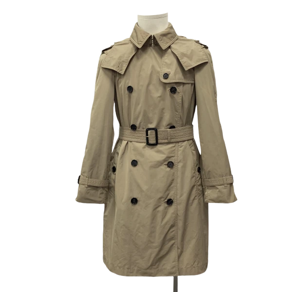 妃鱼/博柏利/聚酯纤维/风衣/95新/琰一29