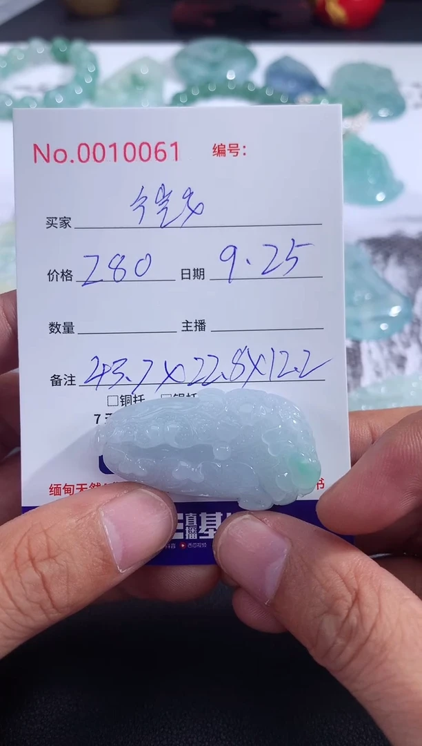 颈饰未镶嵌翡翠微****～微