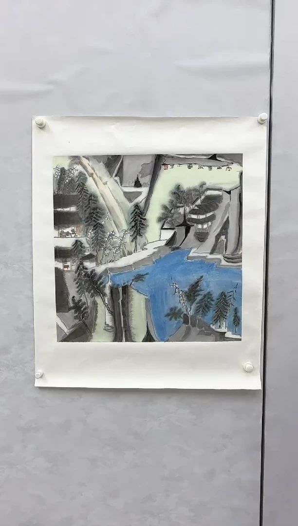 【闪购商品】绘画炳山艺术国画作品