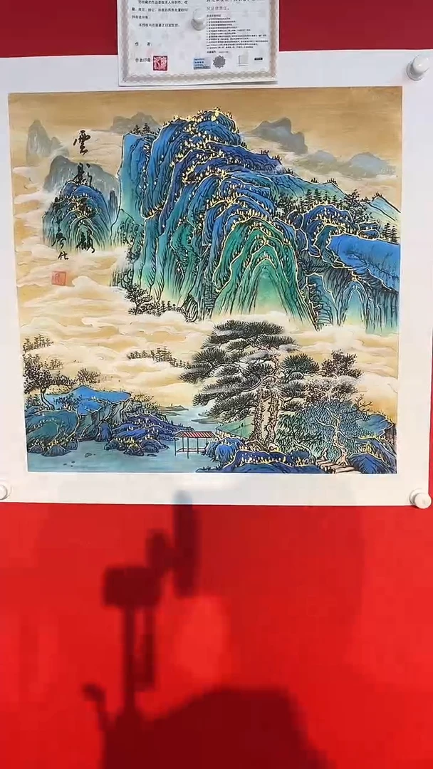 国画廖化老师国画作品