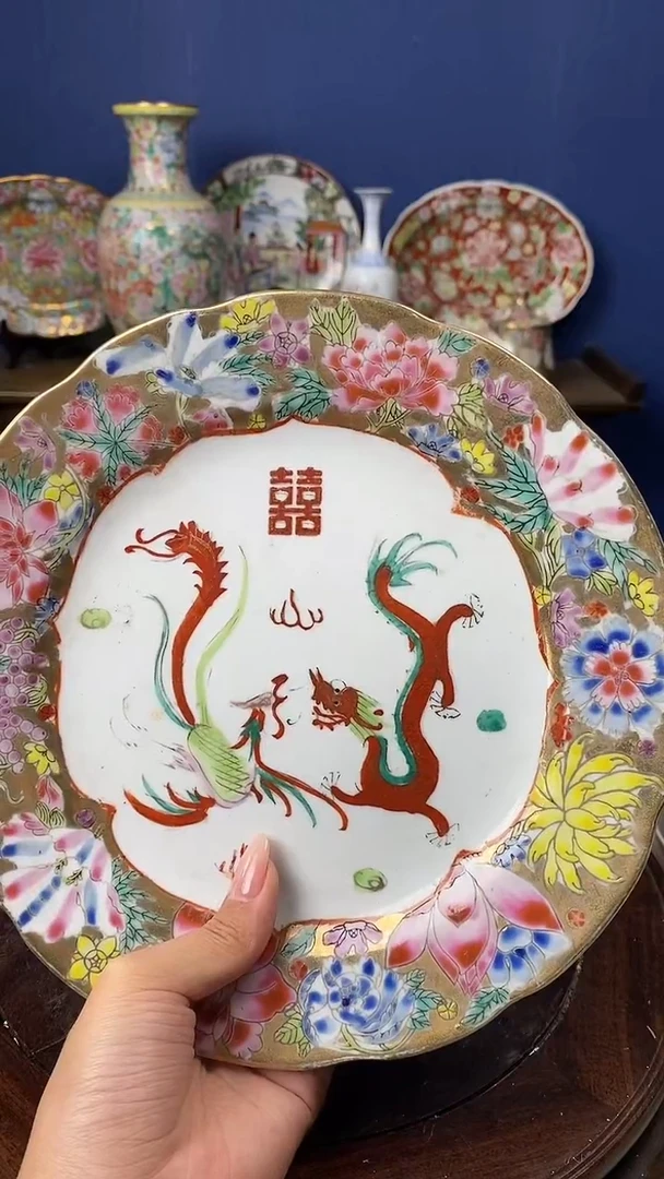 其他微瑕景德镇窑厂瓷摆件单件