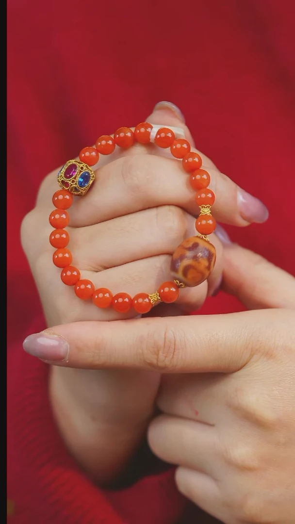 【闪购商品】玛瑙/玉髓手串未镶嵌多样性发一