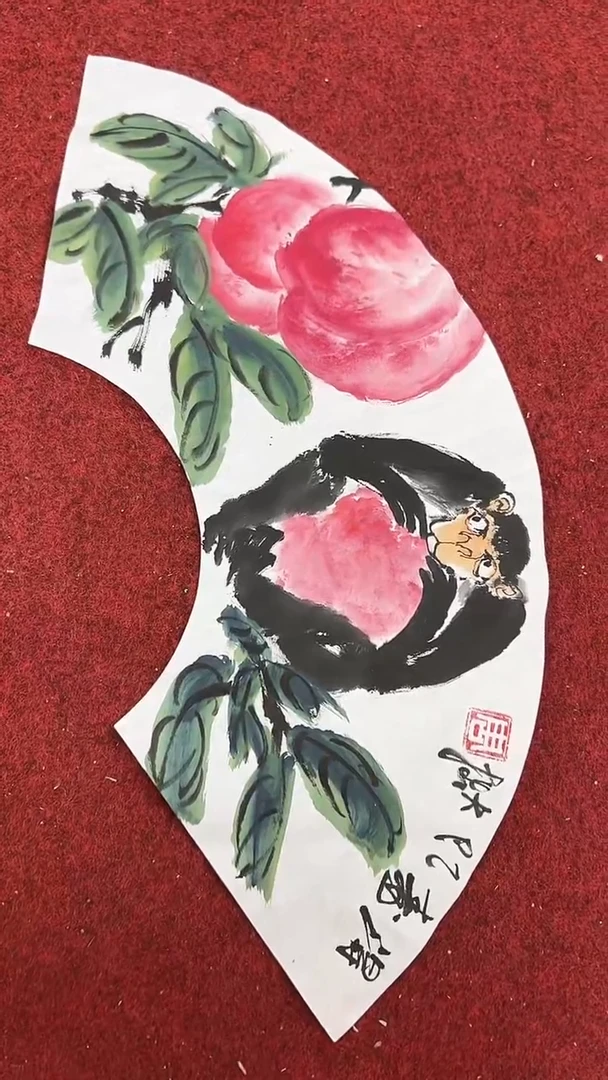 国画周大拙/国画/花鸟