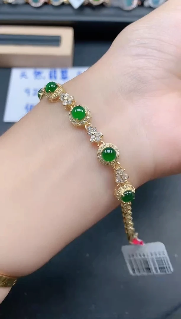 银S925镶嵌戒指翡翠11111