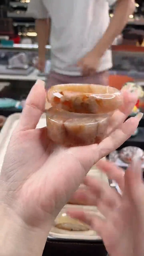 未镶嵌手镯石英质玉61圈口 （赠品镯心）3751630