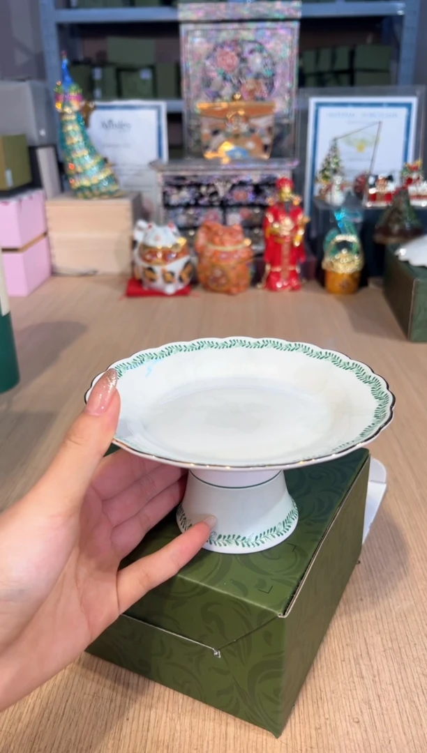 【闪购商品】杯79明珠之春高脚果盘（小）