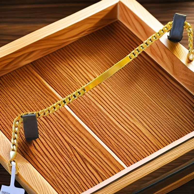 合金项链 合金手链 气质金色时尚手链潮流1363号قاپلىما ئالتۇن