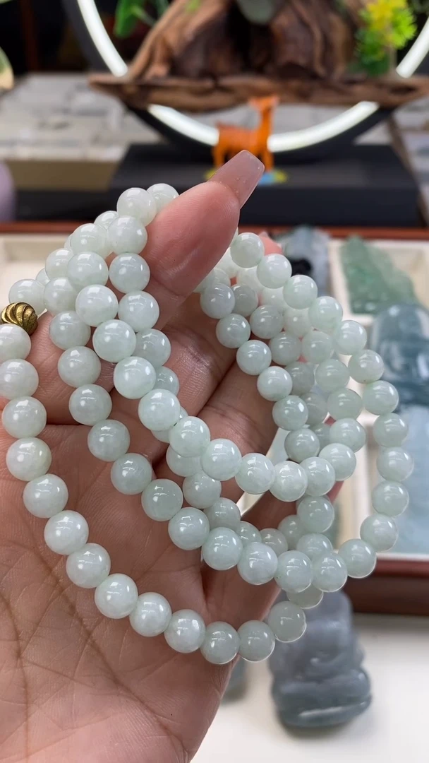 【闪购商品】翡翠颈饰未镶嵌珠串