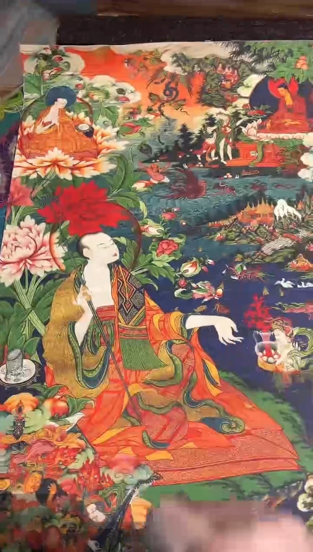 卷轴画天天的唐卡tk160