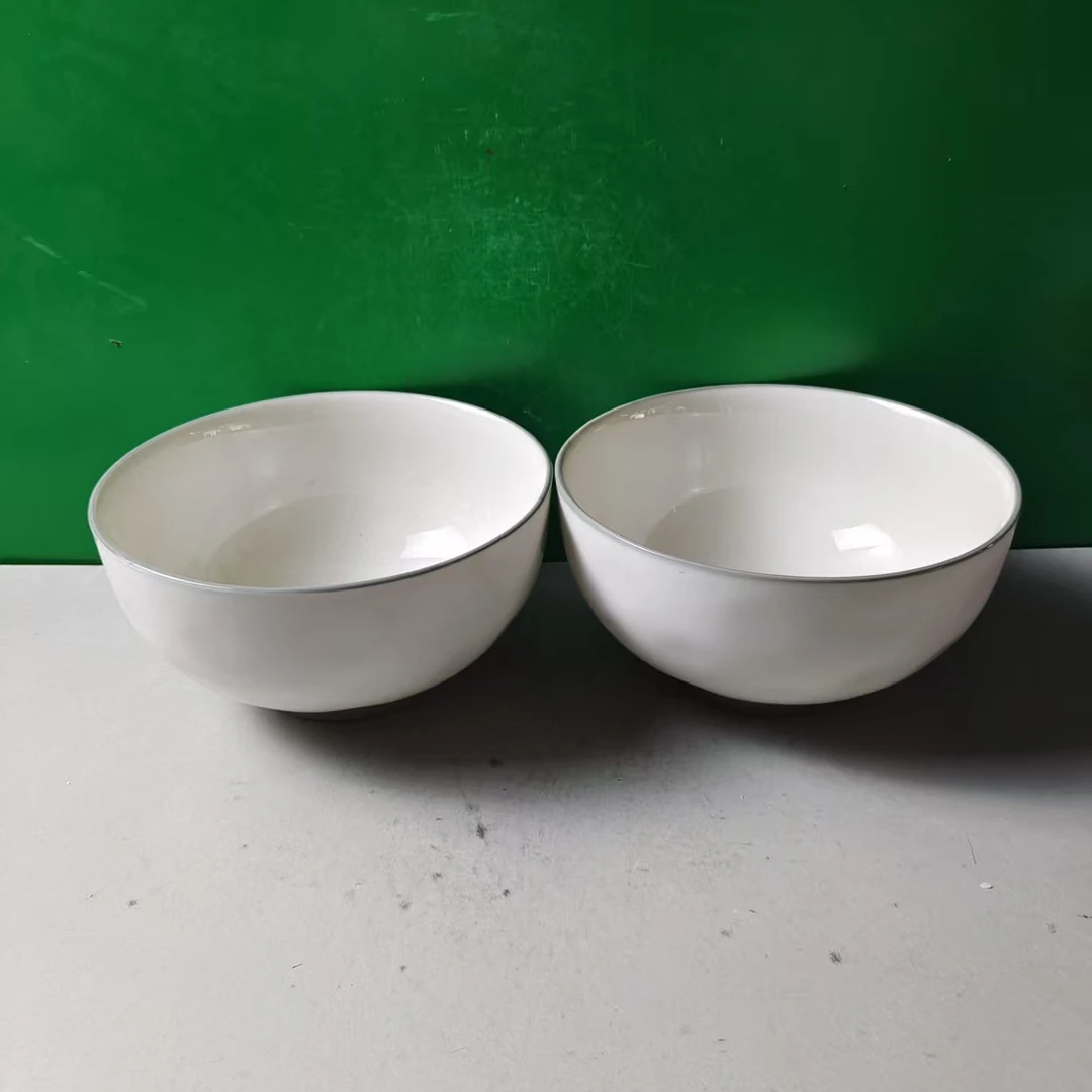 M1059 碗2个（口径14.5，高8）陶瓷餐具 B7