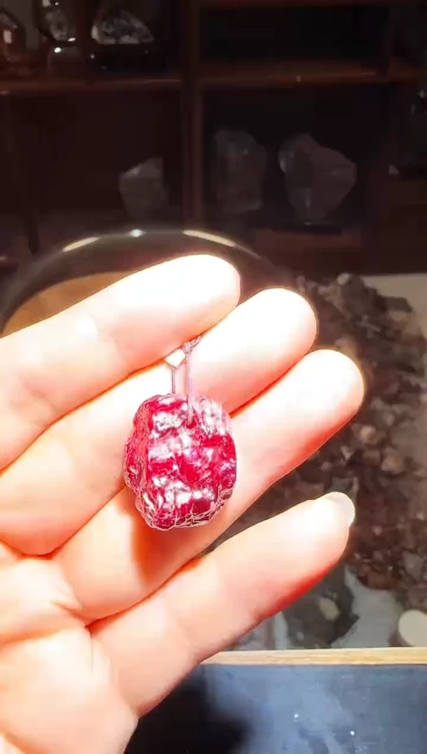 天然辰砂朱砂无根砂48