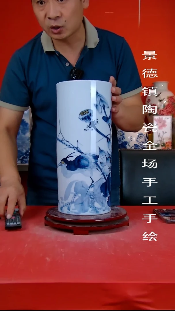 摆件景德镇陶瓷 全场手工手绘9