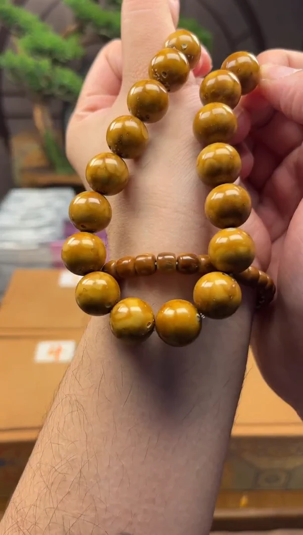 手串紫金鼠大光珠火焰纹