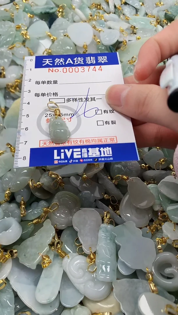 颈饰未镶嵌翡翠纯天然a货翡翠