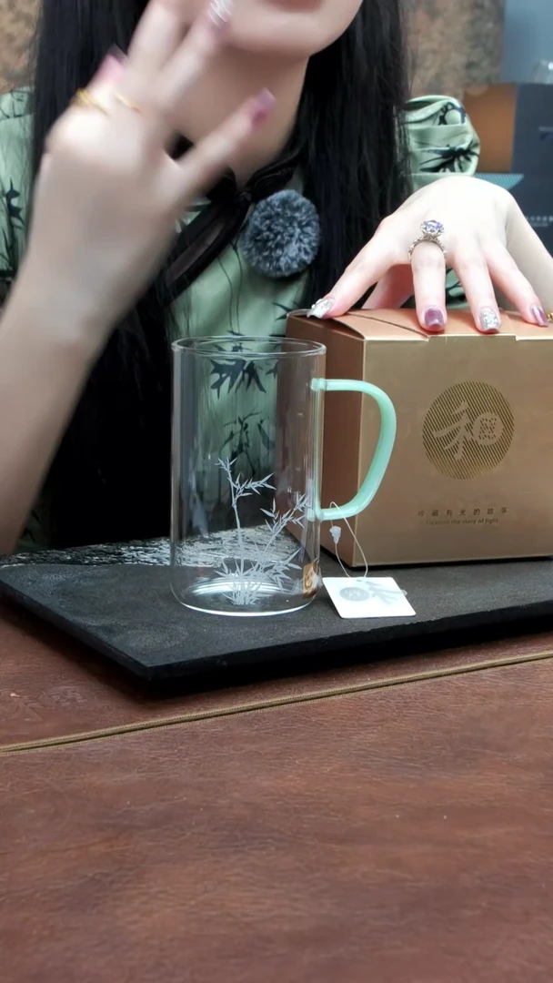 禾器 清简杯（节节高升）浅玉