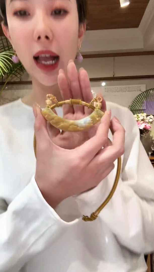 【闪购商品】翡翠颈饰未镶嵌国风