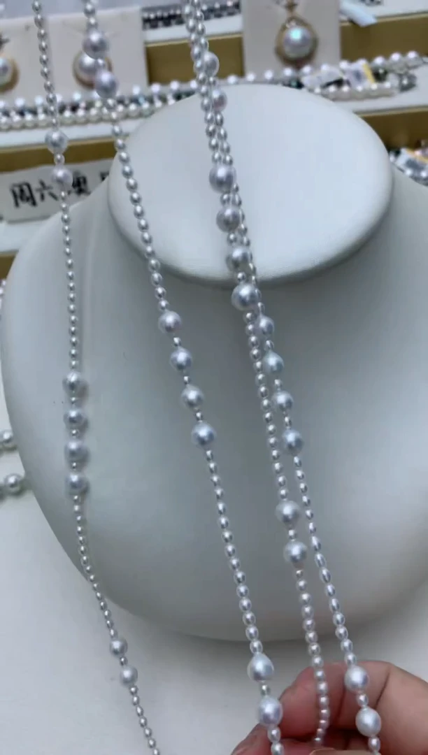 项链未镶嵌淡水珍珠e51 多样性发其一
