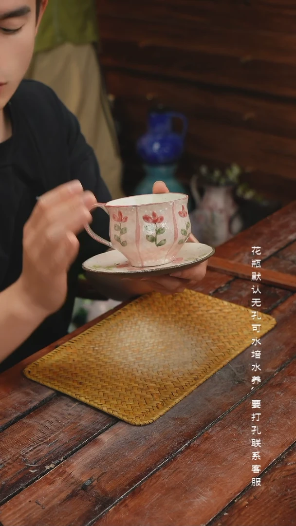 景德镇艺术感手作花瓶