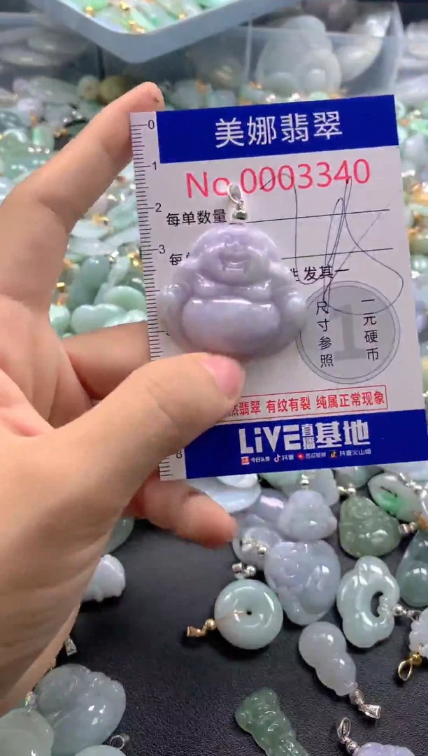 颈饰未镶嵌翡翠3340