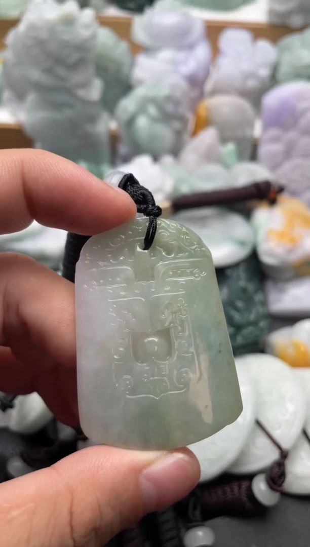 吊坠(不含链)未镶嵌翡翠1