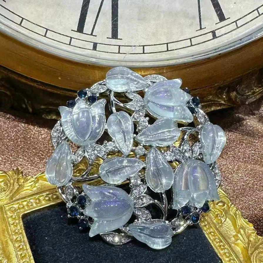 铜合金胸针 铃兰 手工百搭精美优雅素款胸针