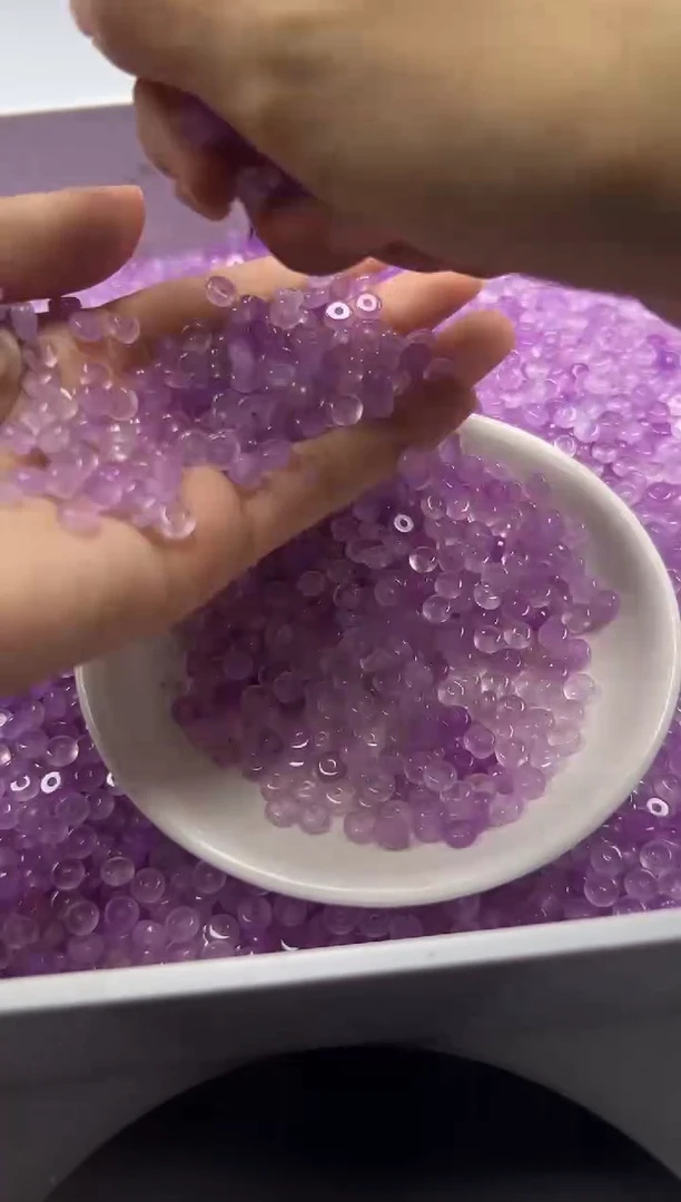 未镶嵌颈饰玛瑙/玉髓w1584冰紫罗兰算盘6*3mm*40颗
