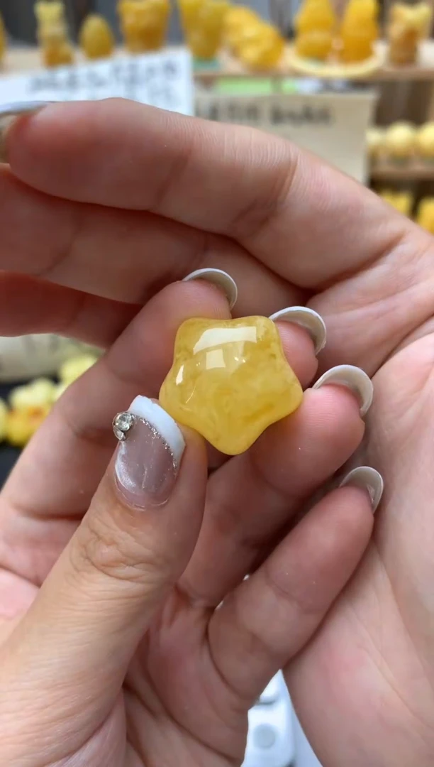 琥珀未镶嵌珠宝奇石117琥珀蜜蜡微瑕