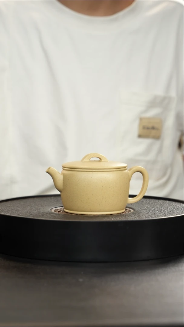 茶壶紫砂大水潭梨皮汉瓦