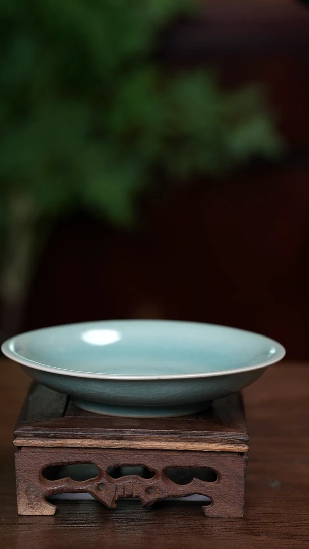 【闪购商品】宝丰清凉寺原产地汝瓷小盘子