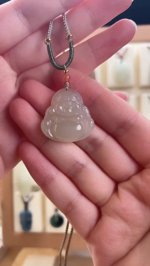 【闪购商品】和田玉颈饰未镶嵌和田玉佛公