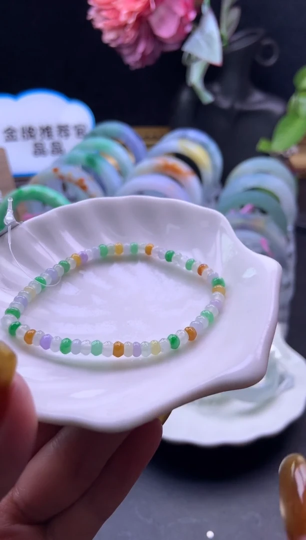 未镶嵌手串翡翠多宝